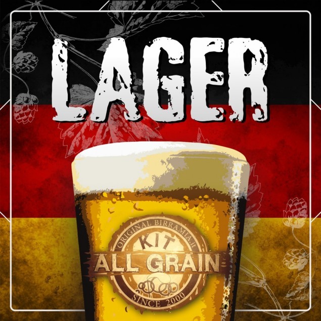 Kit Birra all grain Lager per 23 litri
