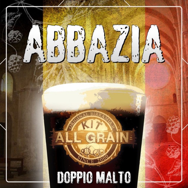 Kit Birra all grain Abbazia per 18 litri - Doppio Malto
