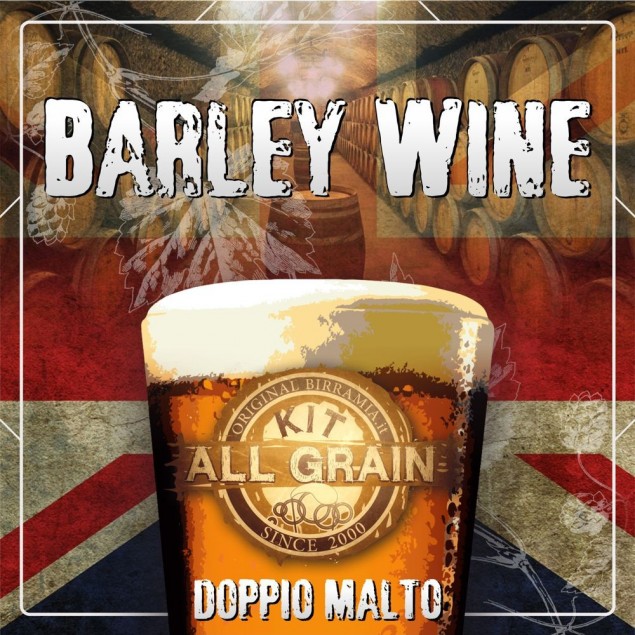 Kit Birra all grain Barley Wine per 16,50 litri - Doppio Malto