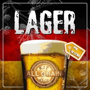 Kit Birra all grain Lager Nano per 10 litri