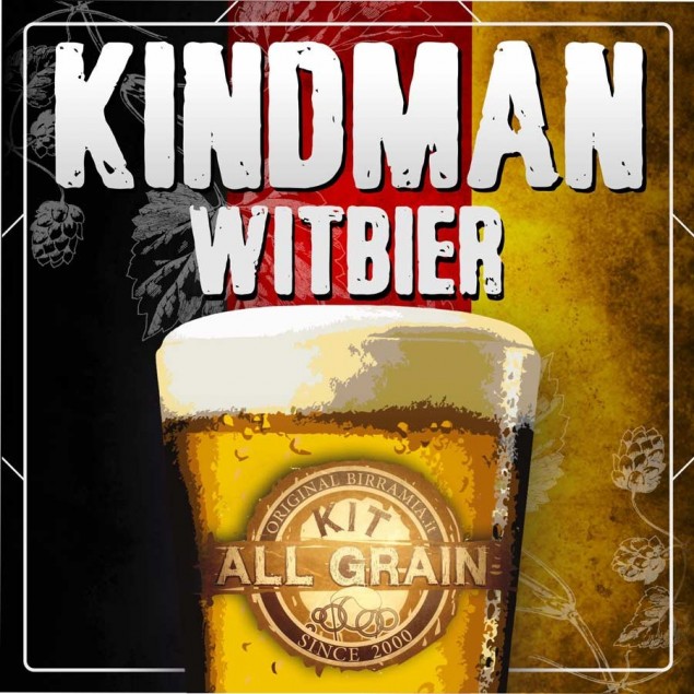 Kit Birra all grain Kindman Wit per 23 litri