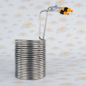 Serpentina Inox di Raffreddamento per 50 litri con...