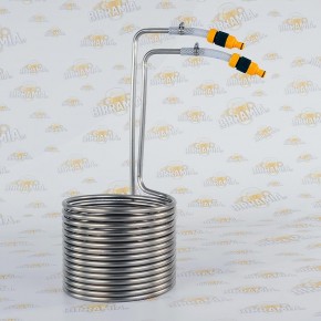 Serpentina Inox di Raffreddamento per 25-30 litri con...