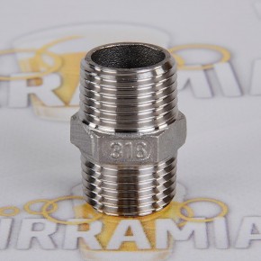 Niples inox 1/2 pollice