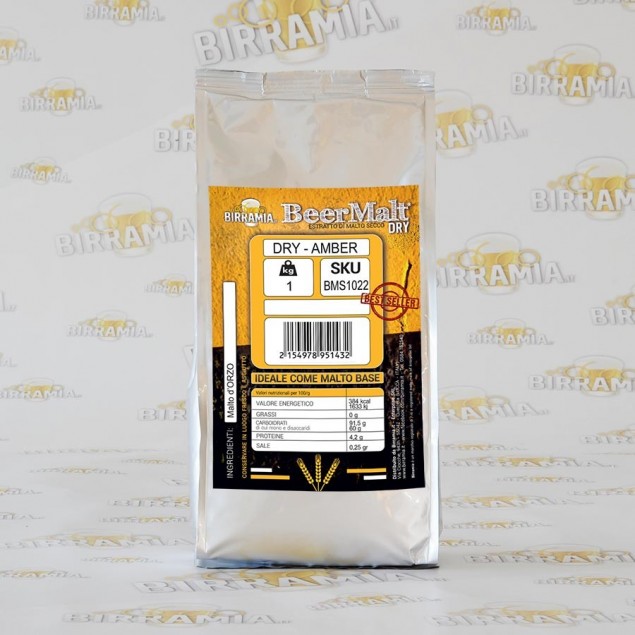 Estratto di Malto Beermalt Dry Amber 1 kg
