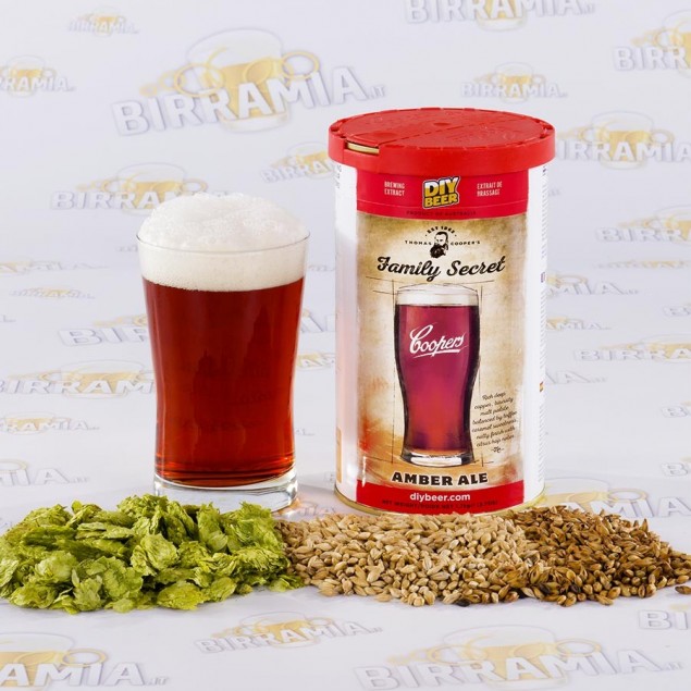 Selezione Thomas Cooper Family Secret Amber Ale 1,7 kg - malto pronto