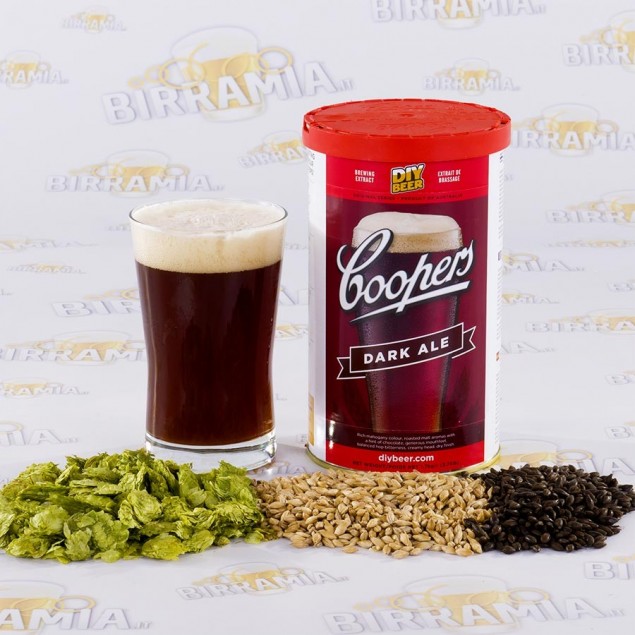 Coopers Dark Ale 1,7 kg - malto pronto