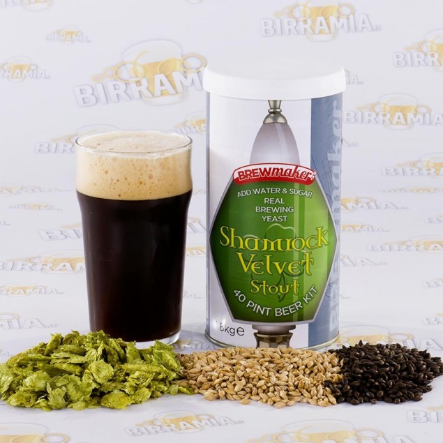 Malto pronto Shamrock Velvet Stout 1,8 kg - Brewmaker Premium