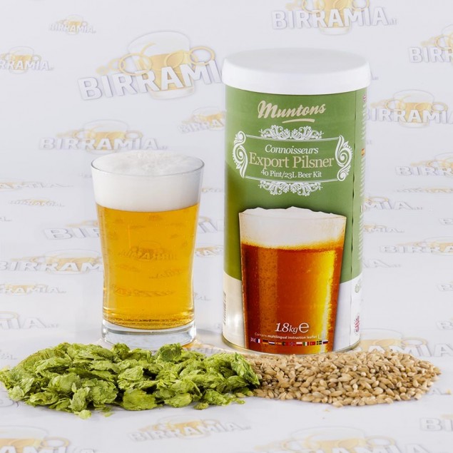 Muntons Connoisseur Export Pilsner 1,8 kg - malto pronto