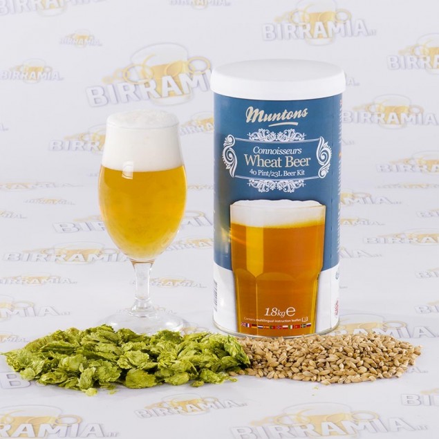 Muntons Connoisseur Wheat (birra di grano) 1,8 kg - malto pronto
