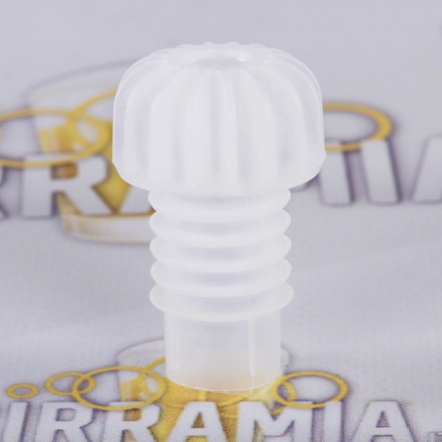 Tappi in plastica con gambo alettato