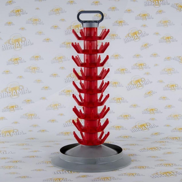 Scolabottiglie da 80/81 posti, con maniglia