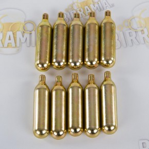 Ricarica CO2 (15,5 gr) - 10 pezzi