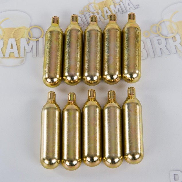 Ricarica CO2 (15,5 gr) - 10 pezzi