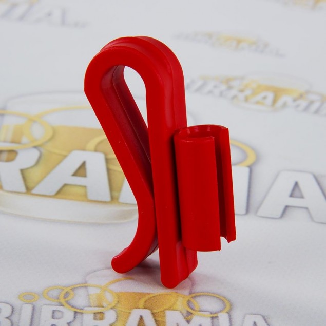 Clip portatubi rossa 