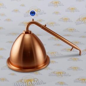 Cupola in rame con condensatore per Grainfather