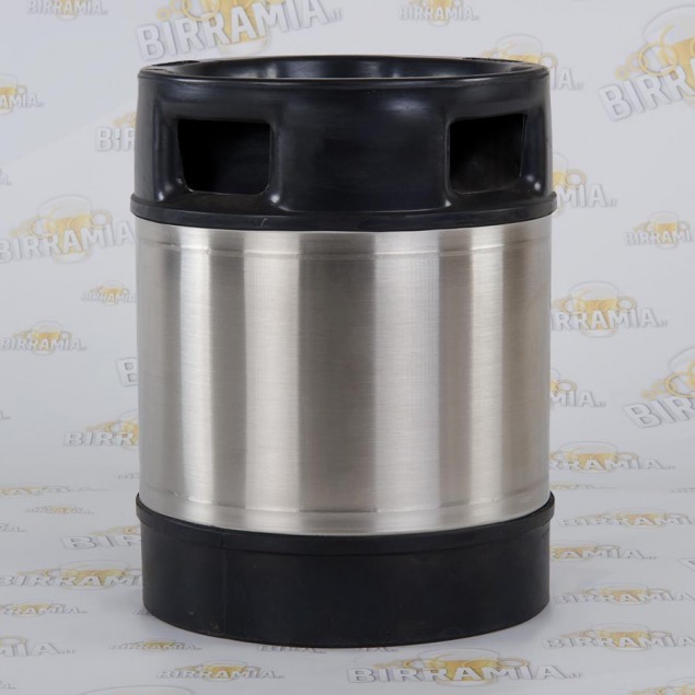  Fustino acciaio INOX da 10 litri (attacco baionetta)
