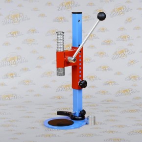 Tappatore a colonna in acciaio con boccole da 26 e 29 mm
