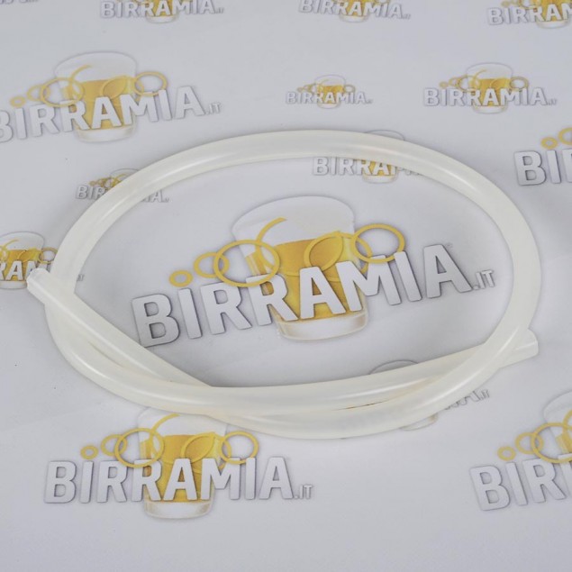 Tubo in silicone trasparente 10x14 mm