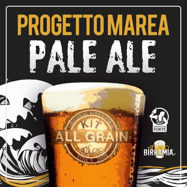 Progetto Marea - Kit All Grain Pale Ale 23 litri