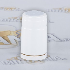 Capsule termoretraibili bianche lucide (100 pezzi)