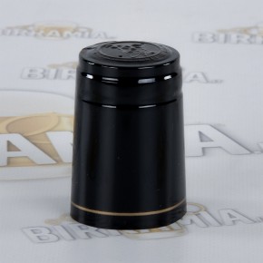 Capsule termoretraibili nere (100 pezzi)