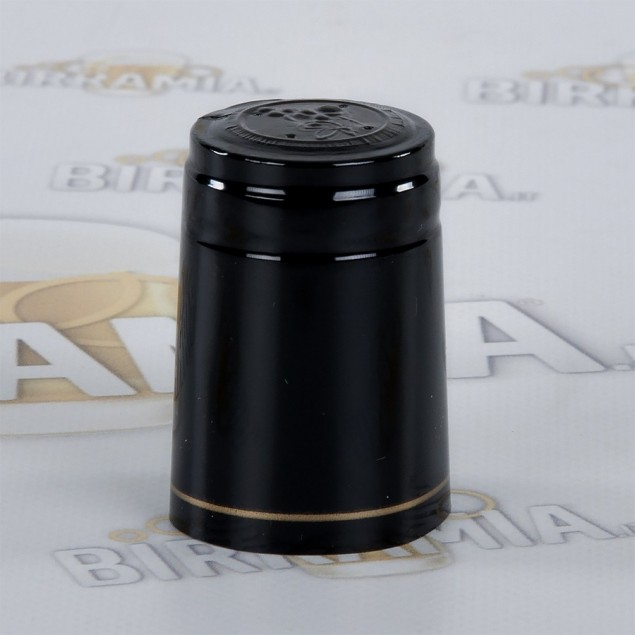 Capsule termoretraibili nere (100 pezzi)