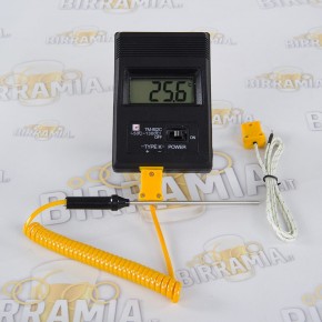 Termometro a termocoppia TM902C (-50 / +1300) 1 Ingresso...