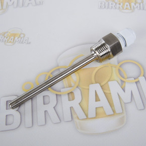 Portasonda a pozzetto stagno inox 10 cm