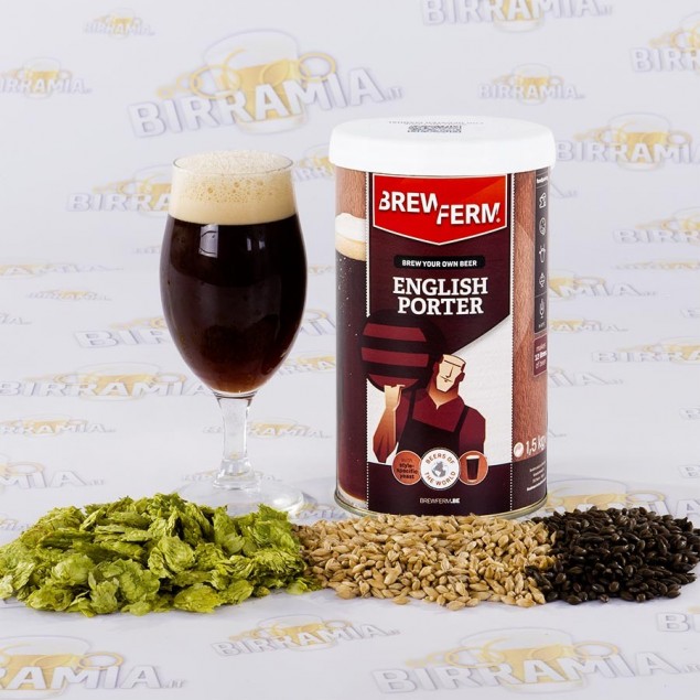 Malto pronto English Porter 1,5 kg - Brewferm