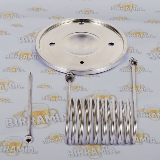 Coperchio per serpentina e sonda per EASYGRAIN Fermenter