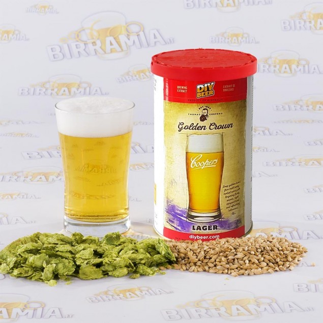 Selezione Thomas Cooper Lager Golden Crown 1,7 kg - malto pronto
