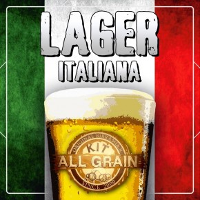 Kit per birra Lager Italiana all grain (23 lt)