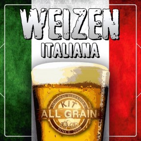 Kit per birra Weizen Italiana all grain per 23 lt