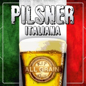 Kit per birra Pilsner Italiana all grain (23 lt)