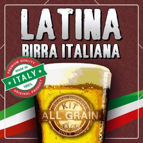 Kit per Latina - Birra Italiana all grain (23 lt)