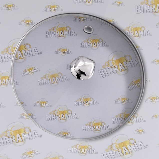 Coperchio in vetro per impianto di birrificazione Easygrain 40/50 litri