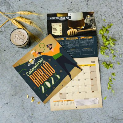 Calendario del birraio 2023 per 12 nuove ricette per birra!
