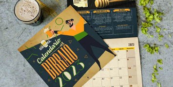 Calendario del birraio 2023 per 12 nuove ricette per birra!